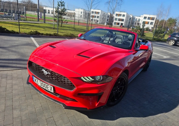 Ford Mustang cena 155545 przebieg: 37300, rok produkcji 2019 z Warszawa małe 667